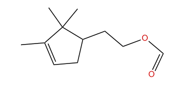 2,2,3-Trimethyl-3-cyclopentene-1-ethyl formate
